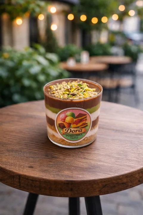 Çikolata Soslu Antep Fıstıklı Magnolia